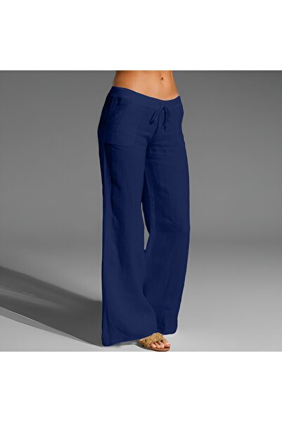 Toridas Linen Casual Summer Comfortable Cut Women's Trousers