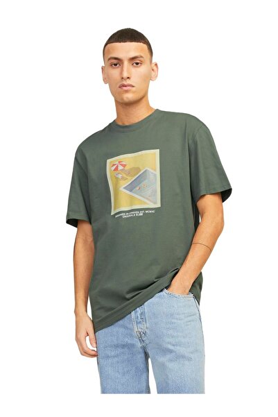 Jack & Jones Ανδρικό μπλουζάκι Jack&Jones Minimalist oversized - Κοντό μανίκι...