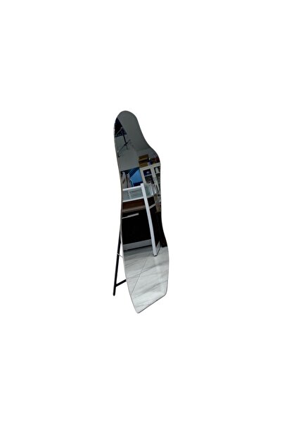 Al Saada Home Floor Mirror Frame - Silver - 50-160 cm
