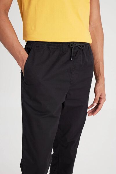 Lee Jogger Non Denim Pants Black Men's Trousers