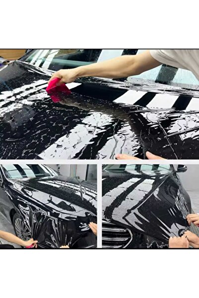 ESEMİZ Siyah Cam Tavan Boya Koruma, Kaput Koruma Filmi (300cm X 152cm)Ppf - T...