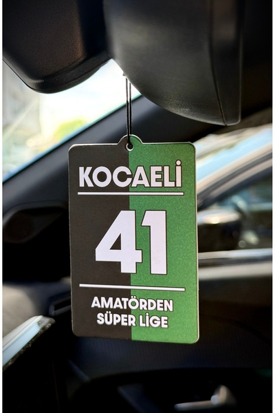 Duftpalm KOCAELİ AMATÖRDEN SÜPER LİGE TASARIMLI OTO KOKUSU DEKORATİF ARAÇ KOK...