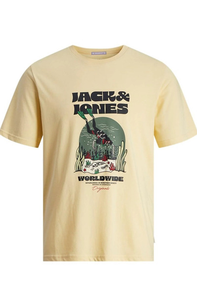 Jack & Jones Yellow T-Shirt for Kids