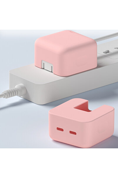 Mcstorey Apple 35W Dual USB-C Compact Adaptör Silikon Koruyucu – Darbe Emici ...