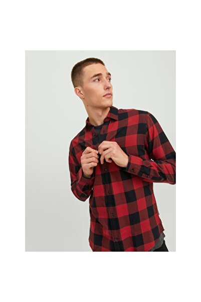 Jack & Jones Jack&Jones Men's Long Sleeve Checkered Shirt - Casual Style