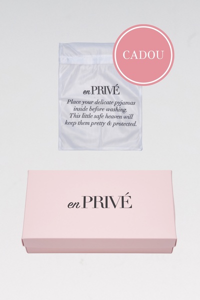 En Privé Elsa Satin Pajama - Ivory