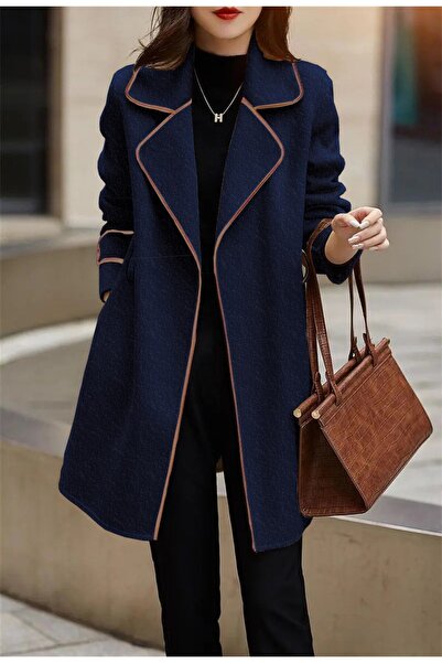 Toridas Kaban ve Kemer Kaşe Kadın Şık Yaka