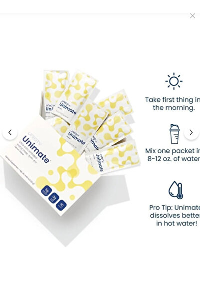 UNICITY Unimate Anti-Aging Lemon Powder