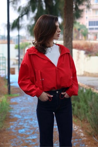 MLSS FASHİON Ceket -Oversize Yağmurluk