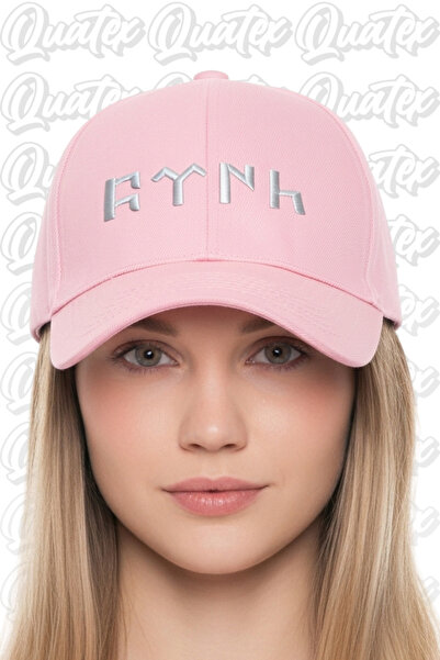 QUATEX Gokturkish Turkish Embroidered Hat – Pink 100% Cotton Gabardine Unisex Model