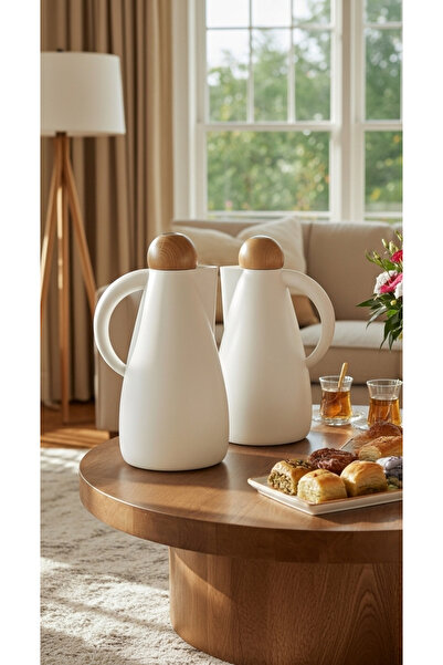 Generic Luxury Thermos Set – Modern Design and Perfect Thermal Insulation, 1+1 Liter Capacity