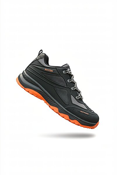 Riccon Füme Turuncu Unisex 3d Rubber Trekking Ayakkabı 00128030