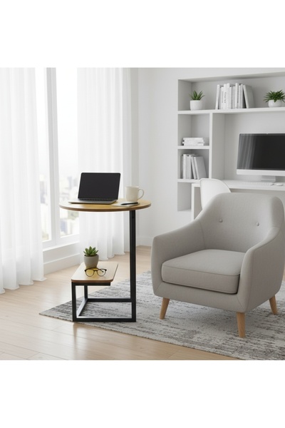 Generic Contemporary Multifunctional Side Table - Small Dual Coffee Table