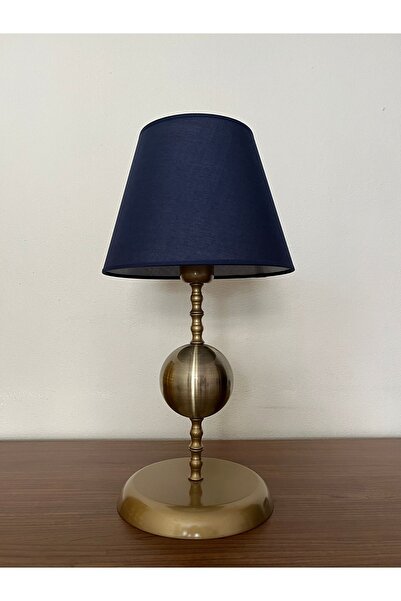 asellus Stylish Metal Globe Detailed Lampshade - Decorative Table Lamp for Living Spaces, Bedroom and Office
