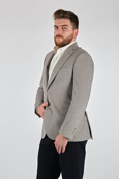 TOM BECKER Γκρι ανδρικό μπουφάν Sc15031665