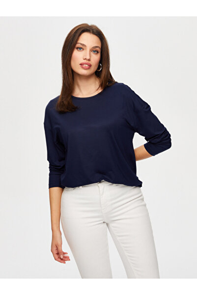 Faik Sönmez Жіноча футболка з круглим вирізом і довгими рукавами Faik Sönmez