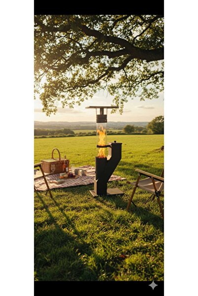 ATAK İKLİMLENDİRME Füze Tipi Rocket Soba 30 Cm