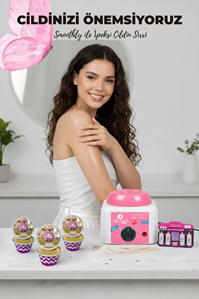 Smoothly Gold Soyulabilen Mini Kalıp (penta) Ağda 750gr, Ağda Makinesi, Seti