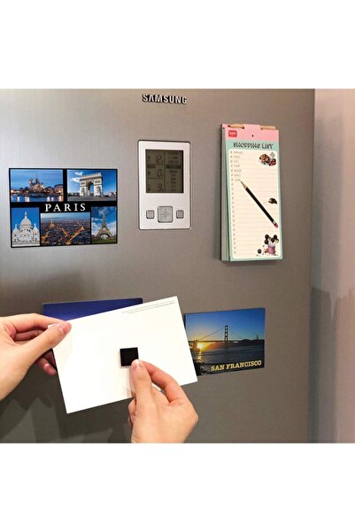 Genel Markalar 90 Adet Yapışkanlı Mıknatıs Magnet, Güçlü Çok Amaçlı Süsleme Mıknatısı Dolap, Nişan, Bebek, Kına