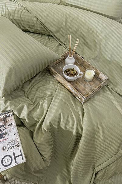 BESTİNA GOLD Bestina Gold Cotton Satin Single Bedding Set