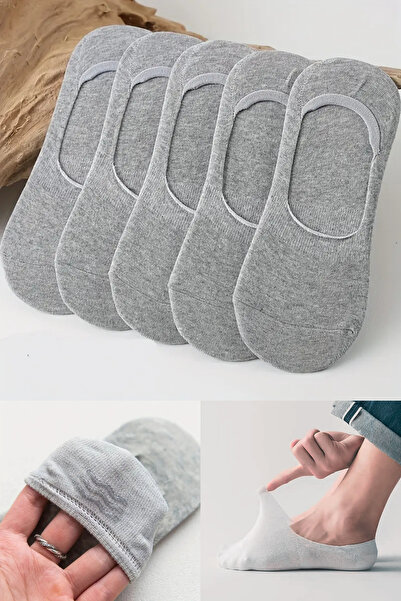 ÇORAPSA 5-пакет невидими чорапи до глезена | Гел, противоплъзгащи