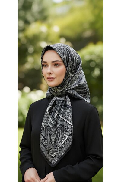 Baştacı KOKULU VİSKON 0231 SİYAH EŞARP