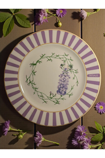 Intiale طبق بورسلين بوتانيكا لافندر 27 سم