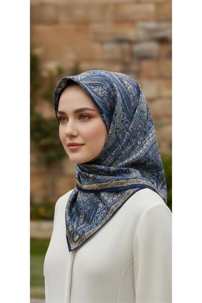 Baştacı KOKULU VİSKON 0231 KOYU LACİVERT EŞARP