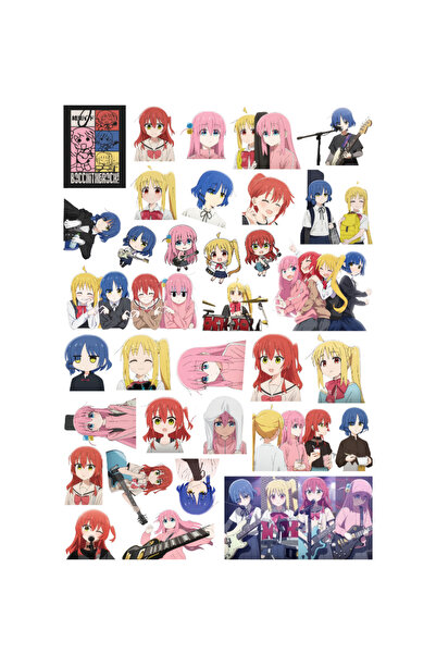 Ororabutik Bochi the Rock! Anime Sweet Sticker Set - Sticker Set Scrapbook Bullet Journal