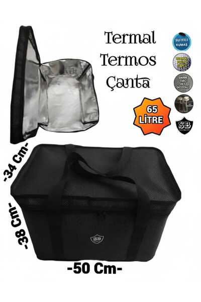 SEVBAGS Büyük Termos Termal Termo Çanta 65 Litre 8 Kişiilik Aileler Için Uygu...