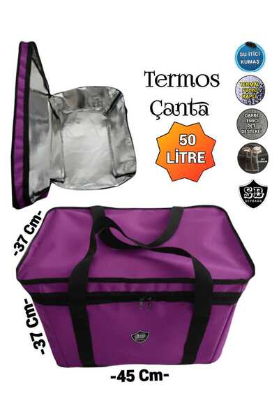 SEVBAGS TERMAL TERMOS PİKNİK KAMP SEYAHAT SICAK SOĞUK 50 LİTRE TERMOS ÇANTA