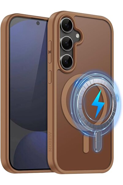 Rivor Samsung Galaxy A36 Uyumlu Kılıf Kamera Yükseltili Magsafe Şarj Özellikl...