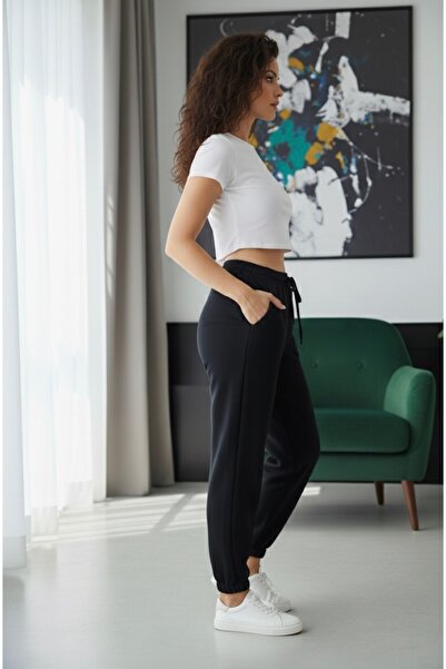 Jeevee Γυναικείο μαύρο χειμερινό ελαστικό φούτερ