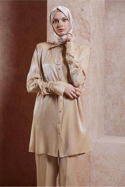 Alvina Tunic 44580 - Drawstring Detailed