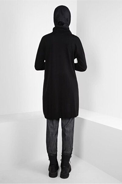 Alvina THROAT COLLAR STRICK TUNIC 44007