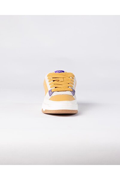 Kappa Steezy Unisex Sarı-Beyaz Regular Fit Sneaker