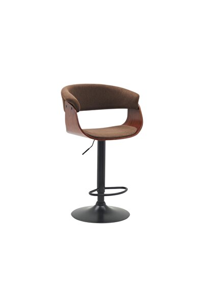 Al Saada Home Bar Chair - 95 x 50 x 50 cm - Brown