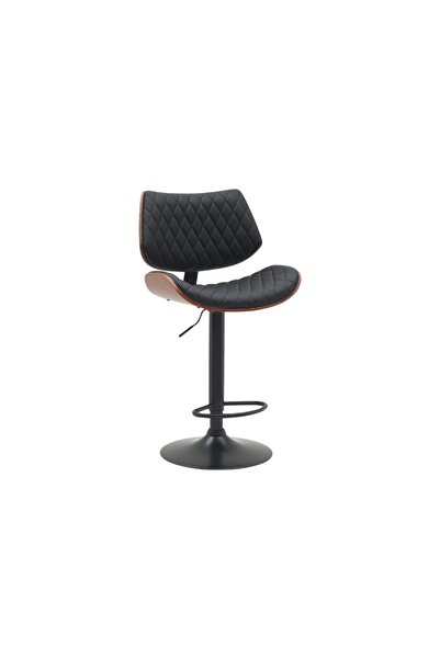 Al Saada Home Bar Stool - 115 x 50 x 50 cm - Black