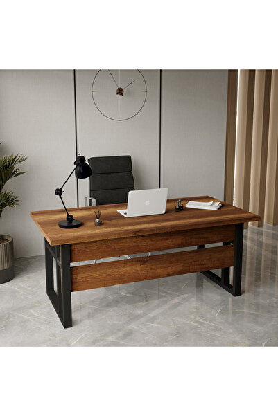 Yurupa Meva A Ofis Çalışma Masası 180cm*90cm Metal Ayaklı Barok MEV01-BA