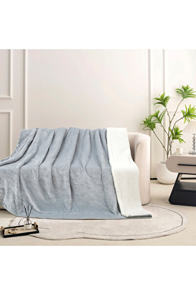 sadir بطانية فرو الأرنب