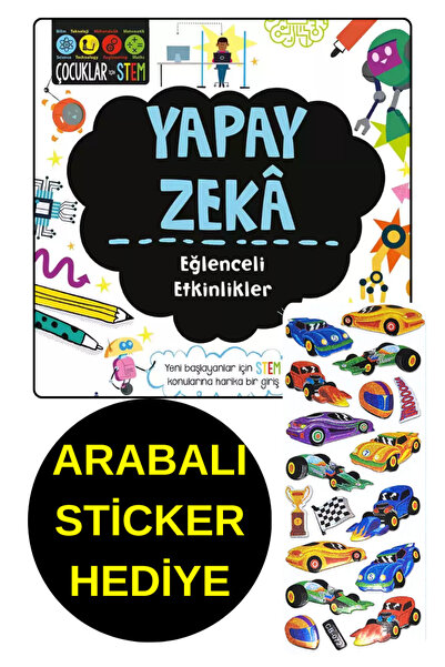 TÜRKİYE İŞ BANKASI KÜLTÜR YAYINLARI ARABALI STİCKER HEDİYE - YAPAY ZEKA - EĞL...