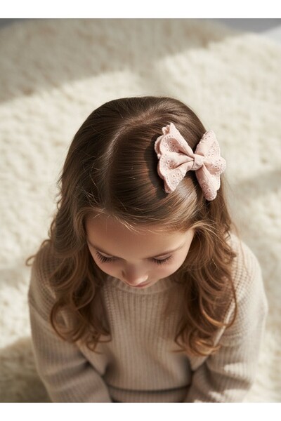 Toka Delisi El Yapımı Fistolu Çocuklar İçin Fiyonk Toka, Özel Tasarım Toka, K...