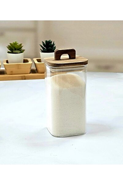 Perotti Acacıa 800ml Cam Kavanoz 8*15