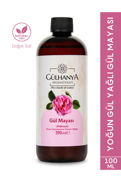 Gülhanya Aromaterapi Gül Mayası 390ml - Yoğun Gül Yağlı Gül Suyu Sıkılaştırıc...