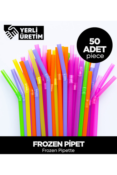 Sepet Doldur Frozen Pipet 50 Adet