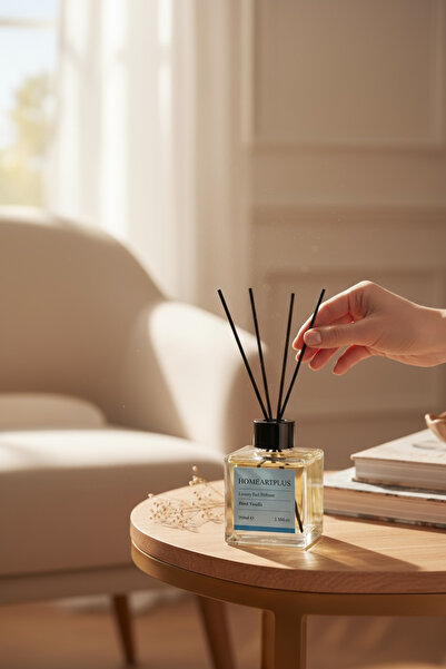 homeartplus Vanilya Kokulu Beyaz Cubuk oda kokusu 100 ml