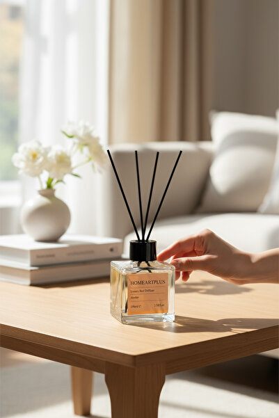 homeartplus Amber Kokulu Beyaz Cubuk Oda Kokusu 100 ml