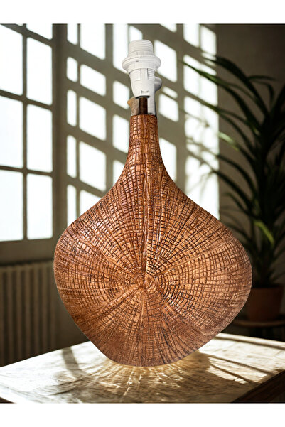 İki Cadı Tasarım Tree Patterned Vase-Shaped Lampshade, Tall Polyester Decorative Object