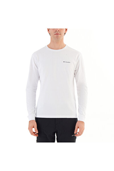 Columbia CS0354 CSC M BASIC SM LOGO LS TEE Білий