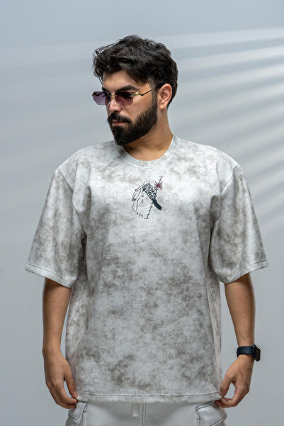 saneafn White T-shirt with Nanami Kento character design